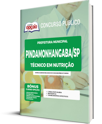 Apostila Prefeitura de Pindamonhangaba - SP Técnico em Nutrição