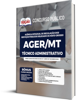 Apostila AGER-MT - Técnico Administrativo