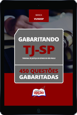 Caderno TJ-SP - 450 Questões Gabaritadas em PDF