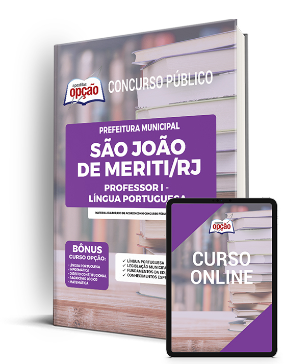 Apostila Prefeitura  de São João de Meriti - RJ 2023 Professor I
