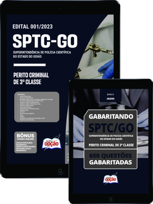 Combo Digital SPTC-GO - Perito Criminal de 3ª Classe