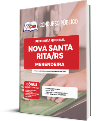 Apostila Prefeitura de Nova Santa Rita - RS - Merendeira