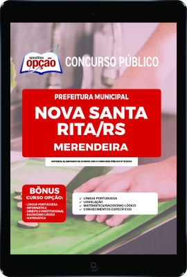 Apostila Prefeitura de Nova Santa Rita - RS em PDF - Merendeira