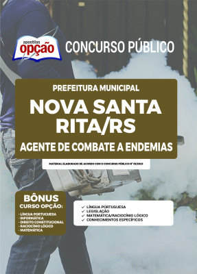 Apostila Prefeitura de Nova Santa Rita - RS - Agente de Combate a Endemias