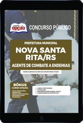 Apostila Prefeitura de Nova Santa Rita - RS em PDF - Agente de Combate a Endemias