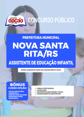 Apostila Prefeitura de Nova Santa Rita - RS - Assistente de Educação Infantil