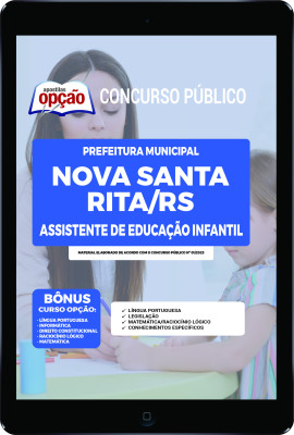 Apostila Prefeitura de Nova Santa Rita - RS em PDF - Assistente de Educação Infantil