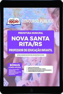 Apostila Prefeitura de Nova Santa Rita - RS em PDF - Professor Educação Infantil