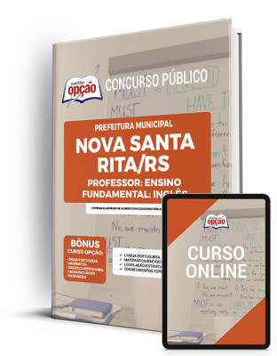 Apostila Prefeitura de Nova Santa Rita - RS - Professor – Ensino Fundamental: Inglês