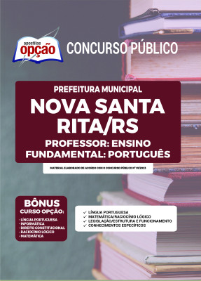 Apostila Prefeitura de Nova Santa Rita - RS - Professor – Ensino Fundamental: Português