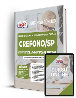 Apostila CREFONO-SP - Assistente de Administração e Serviços