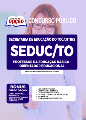 Apostila SEDUC-TO - Professor da Educação Básica - Orientador Educacional