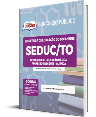 Apostila SEDUC-TO - Professor da Educação Básica - Professor Regente - Química