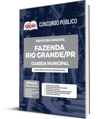 Apostila Prefeitura de Fazenda Rio Grande - PR Guarda Municipal