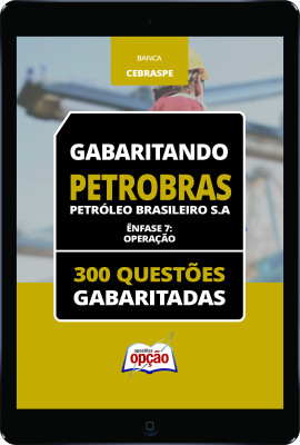 Caderno PETROBRAS - Operação - 300 Questões Gabaritadas em PDF