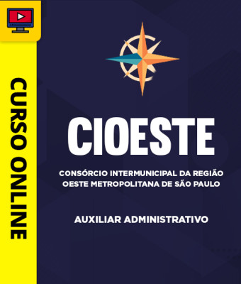 Curso Consórcio Intermunicipal da Região Oeste Metropolitana de São Paulo - Auxiliar Administrativo