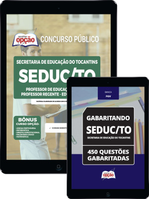 Combo Digital SEDUC-TO - Professor da Educação Básica - Professor Regente - Educação Física