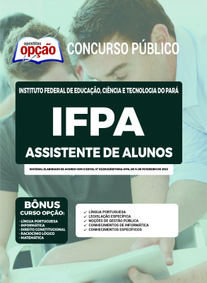 Apostila IFPA - Assistente de Alunos