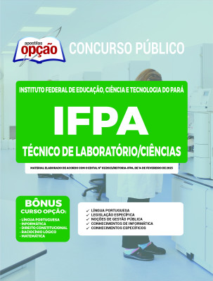Apostila IFPA - Técnico de Laboratório/Ciências