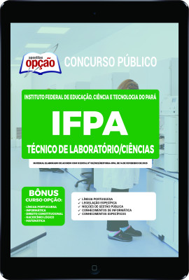 Apostila IFPA em PDF - Técnico de Laboratório/Ciências