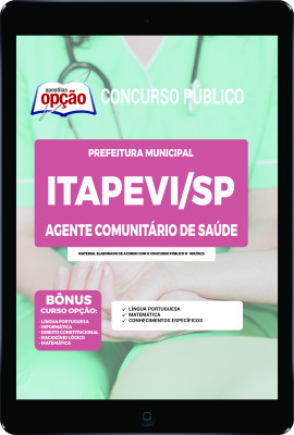 Apostila Prefeitura de Itapevi - SP em PDF - Agente Comunitário de Saúde