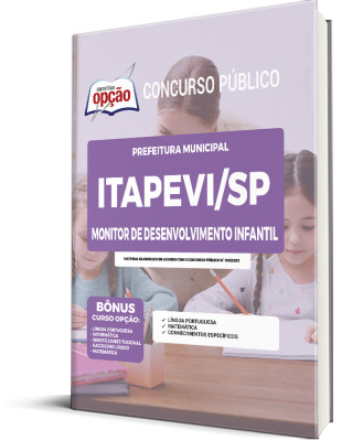 Apostila Prefeitura de Itapevi - SP - Monitor de Desenvolvimento Infantil