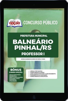 Apostila Prefeitura de Balneário Pinhal - RS em PDF - Professor I