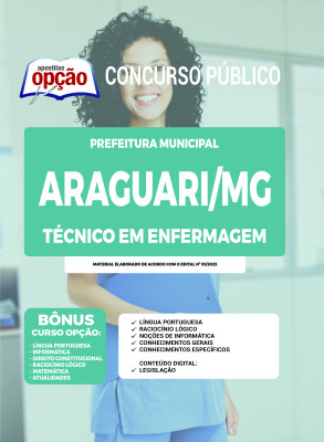 Apostila Prefeitura de Araguari - MG - Técnico em Enfermagem