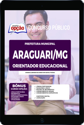 Apostila Prefeitura de Araguari - MG em PDF - Orientador Educacional