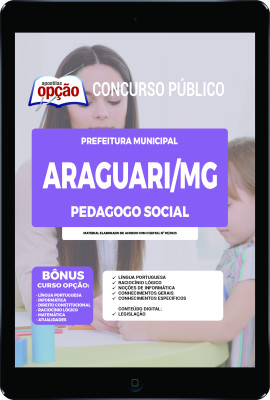 Apostila Prefeitura de Araguari - MG em PDF - Pedagogo Social