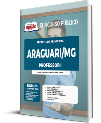 Apostila Prefeitura de Araguari - MG - Professor I