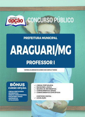 Apostila Prefeitura de Araguari - MG - Professor I