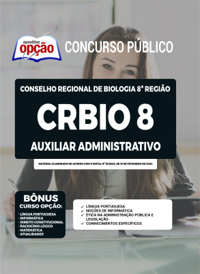 Apostila CRBio 8 - Auxiliar Administrativo