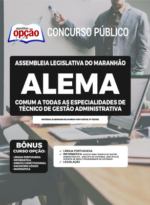 Apostila ALEMA - Comum a Todas as Especialidades de Técnico de Gestão Administrativa