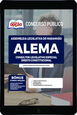 Apostila ALEMA em PDF - Consultor Legislativo Especial - Direito Constitucional
