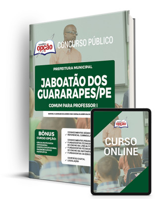 Apostila Concurso Prefeitura de Jaboatão dos Guararapes (PE) 2023