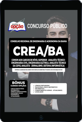 Apostila CREA-BA em PDF - Comum aos Cargos de Nível Superior