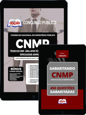 Combo Digital CNMP - Técnico do CNMP - Área: Apoio Técnico Administrativo - Especialidade: Administração