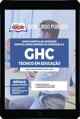 Apostila GHC-RS em PDF - Técnico em Educação