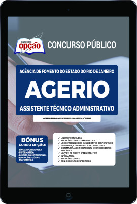 Apostila AgeRio em PDF - Assistente Técnico Administrativo