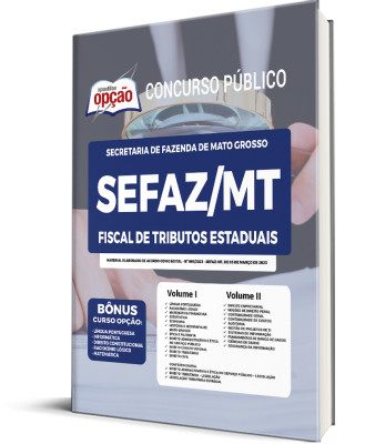 Apostila SEFAZ-MT - Fiscal de Tributos Estaduais