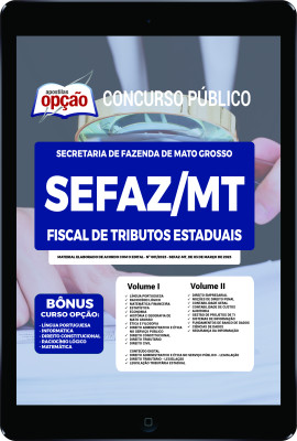 Apostila SEFAZ-MT em PDF - Fiscal de Tributos Estaduais