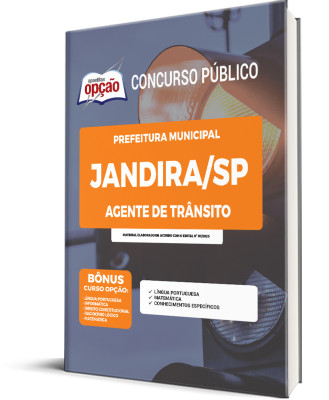 Apostila Prefeitura de Jandira - SP 2023 - Agente de Trânsito