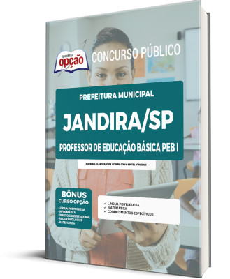 Apostila Prefeitura de Jandira - SP 2023 - Professor de Educação Básica - PEB I