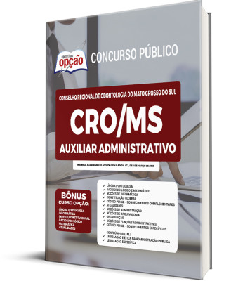 Apostila CRO-MS - Auxiliar Administrativo