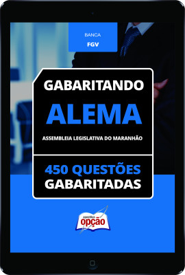 Caderno ALEMA - 450 Questões Gabaritadas em PDF