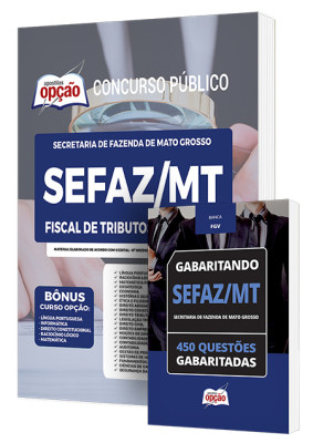 Combo Impresso SEFAZ-MT - Fiscal de Tributos Estaduais