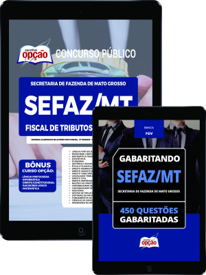 Combo Digital SEFAZ-MT - Fiscal de Tributos Estaduais