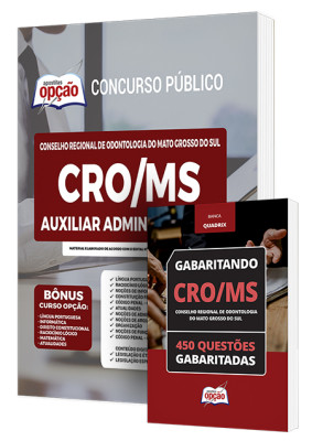 Combo Impresso CRO-MS - Auxiliar Administrativo