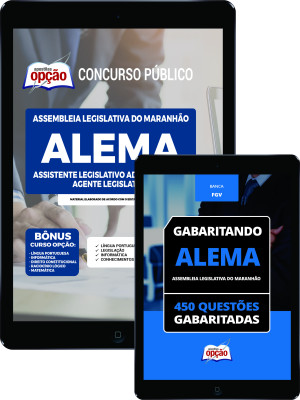 Combo Digital ALEMA - Assistente Legislativo Administrativo - Agente Legislativo